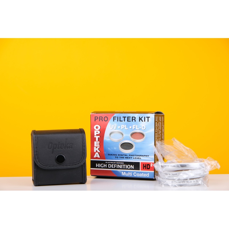 Opteka 3 pieces 58mm Filter Kit