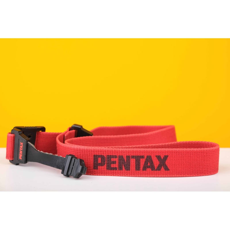 Pentax Black and Red Strap