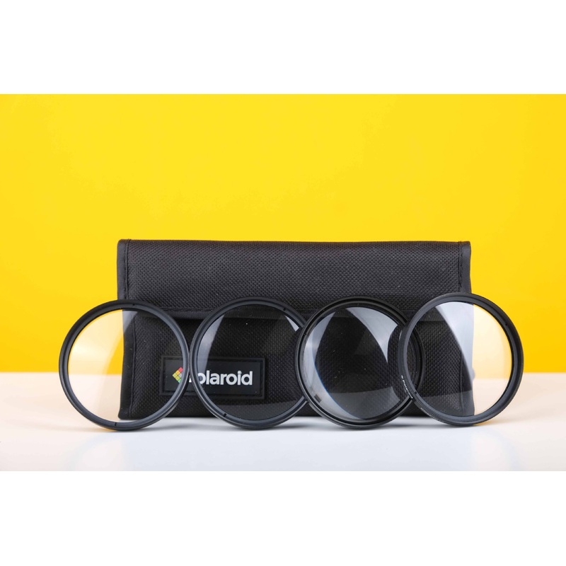 Polaroid 4 - Piece Close Up Camera Lens Filter Kit