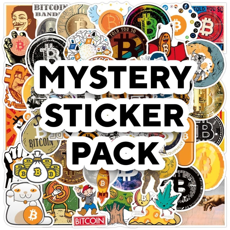 Bitcoin - Mystery Sticker Pack - 50pcs