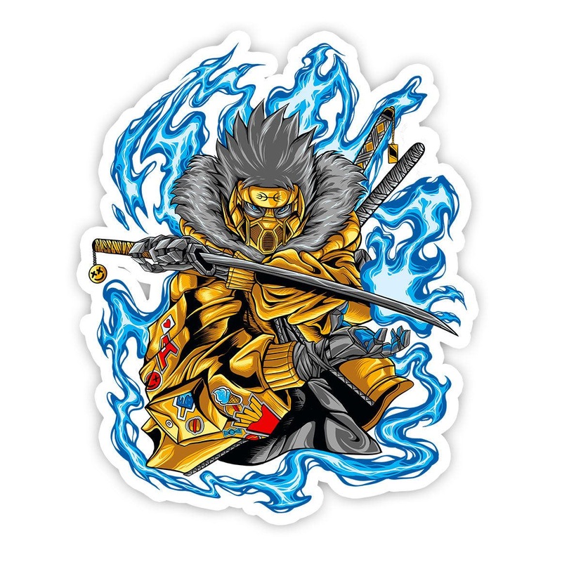 Cyber Ninja Sticker