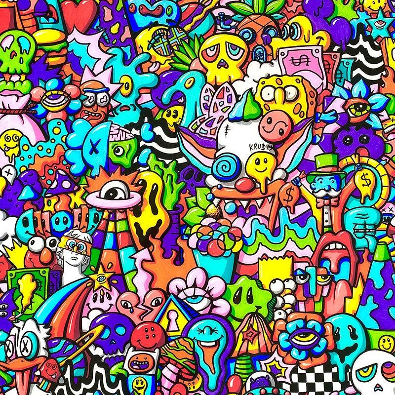 Doodle Art Skin