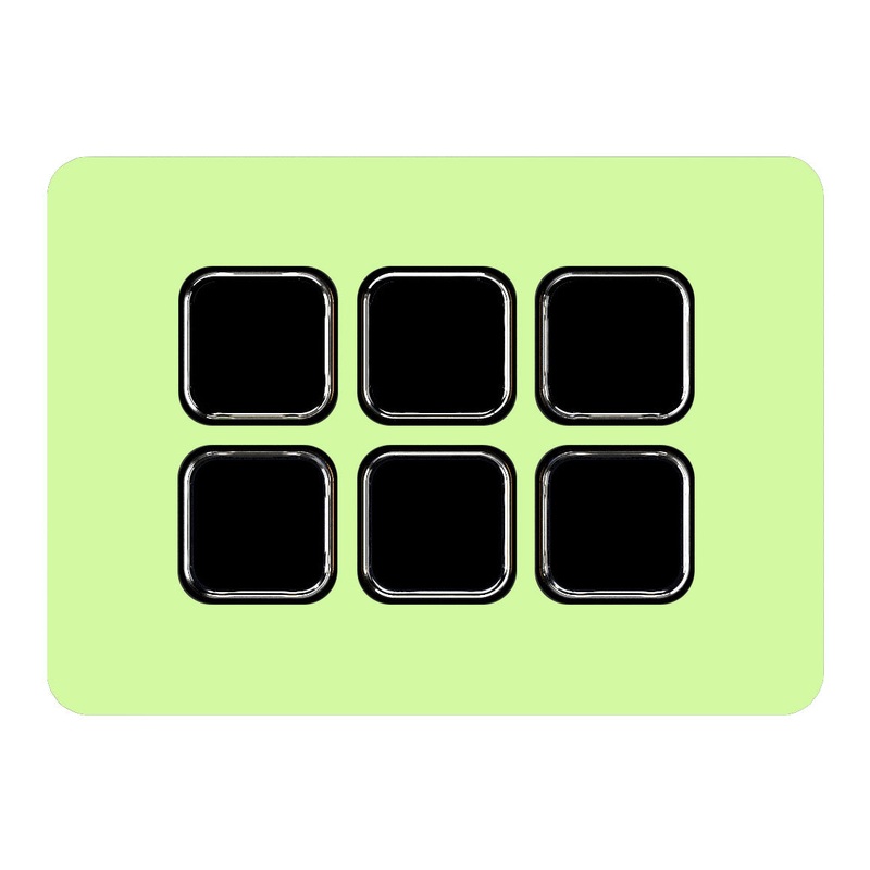 Elgato Stream Deck Mini Green Glow Skin