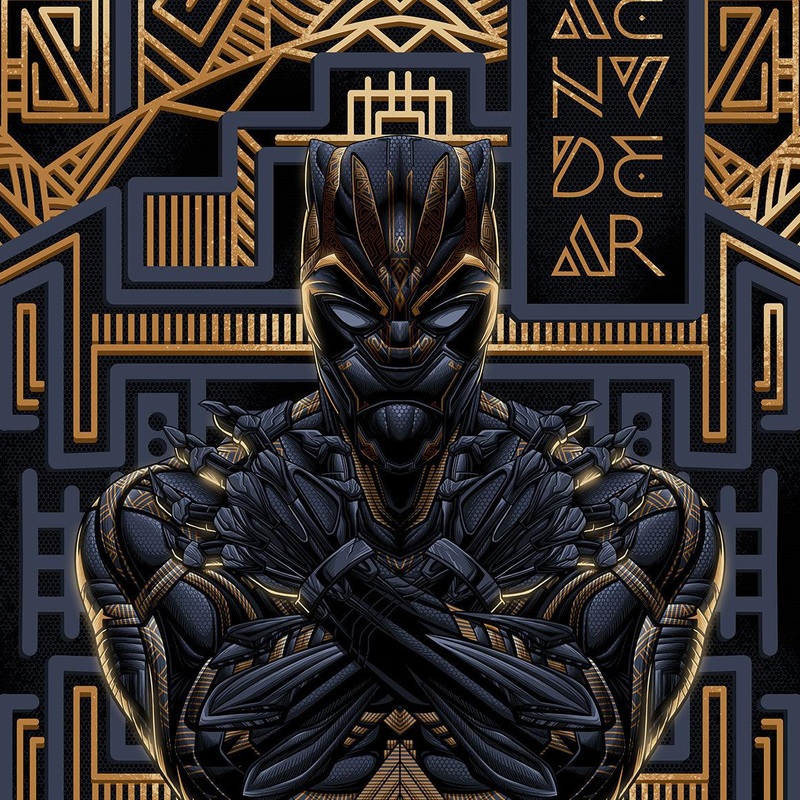 Gold Panther Skin