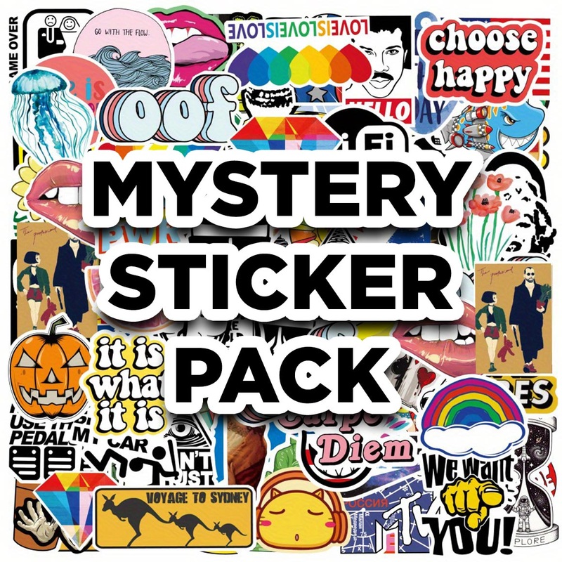 Good Vibes - Mystery Sticker Pack - 100pcs