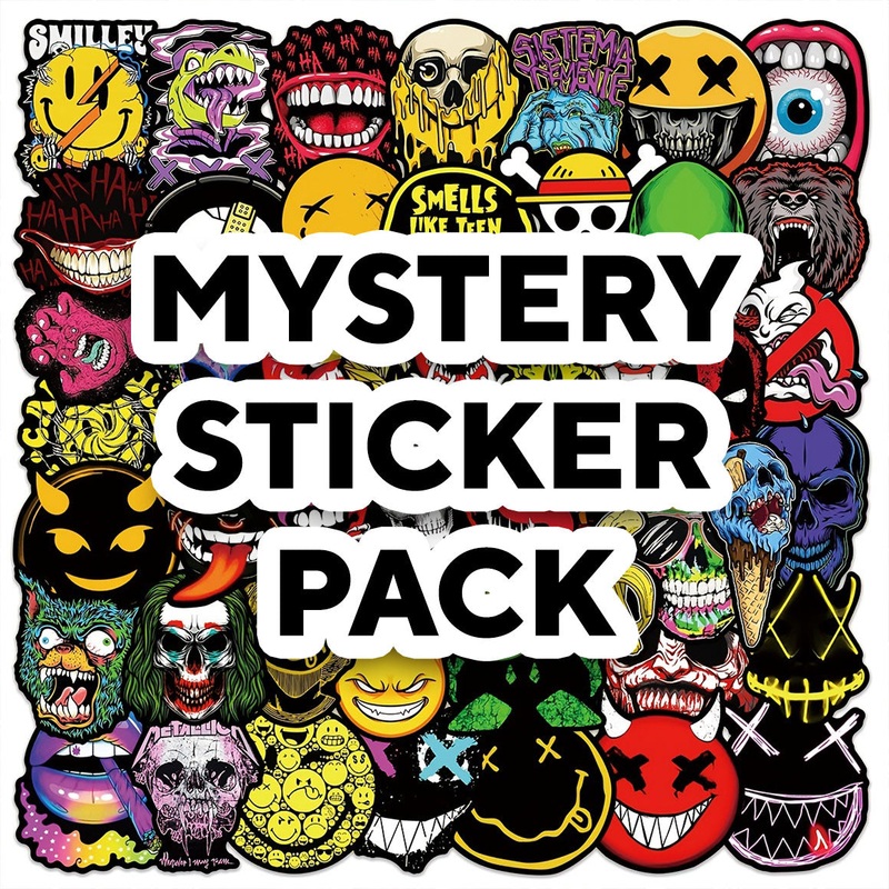 Horror - Mystery Sticker Pack - 50pcs