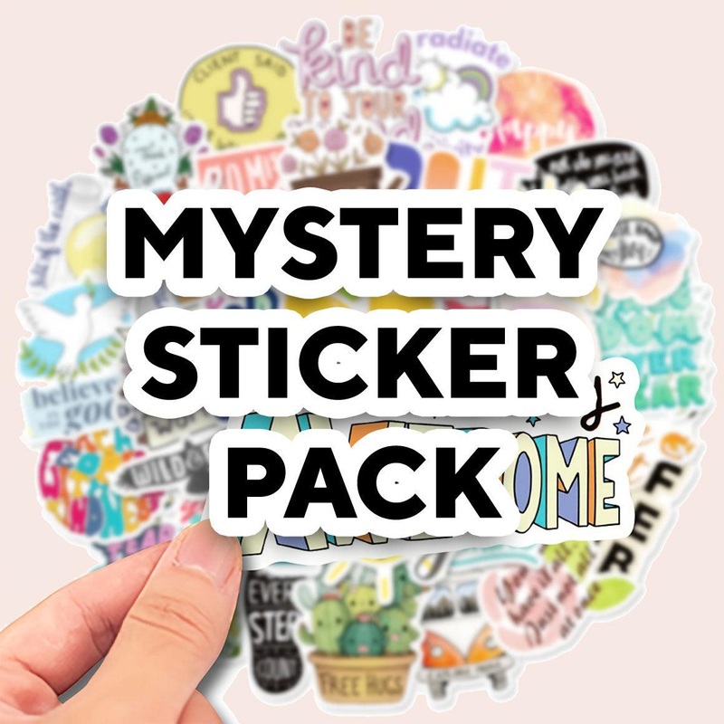 Inspirational - Mystery Sticker Pack - 50pcs