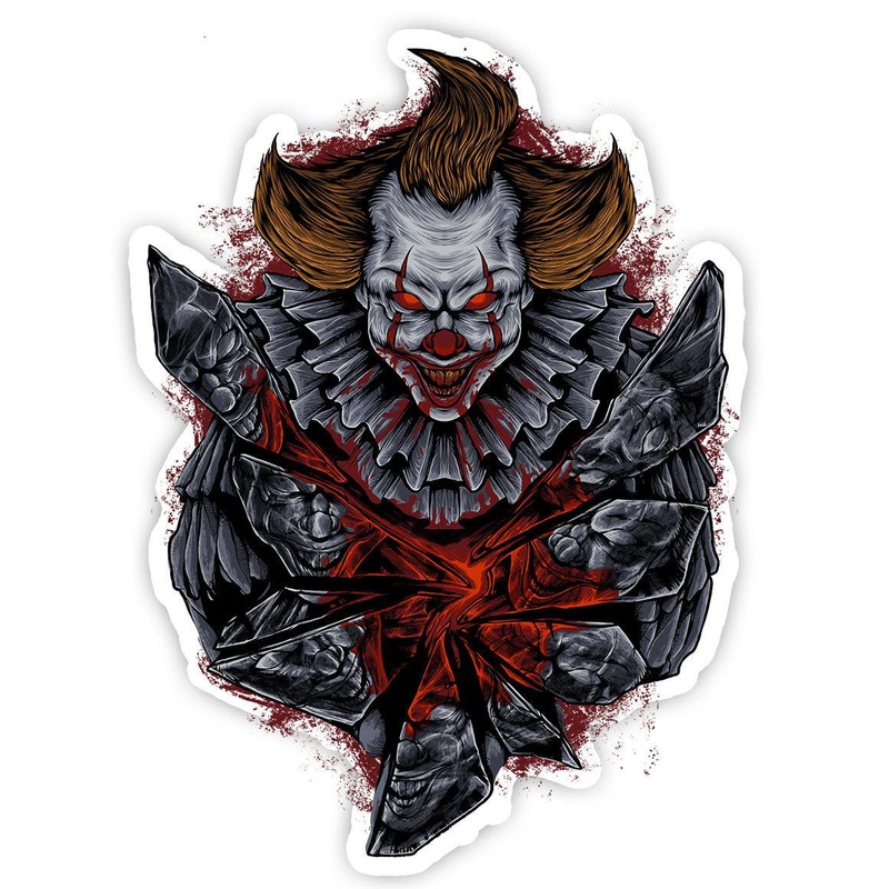 Killer Clown Sticker
