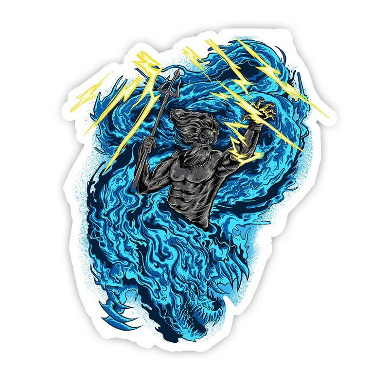 Poseidon Sticker