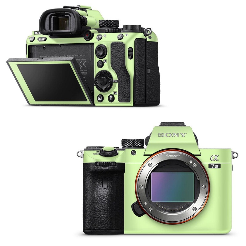 Sony Alpha A7 III Camera (2018) Green Glow Skin