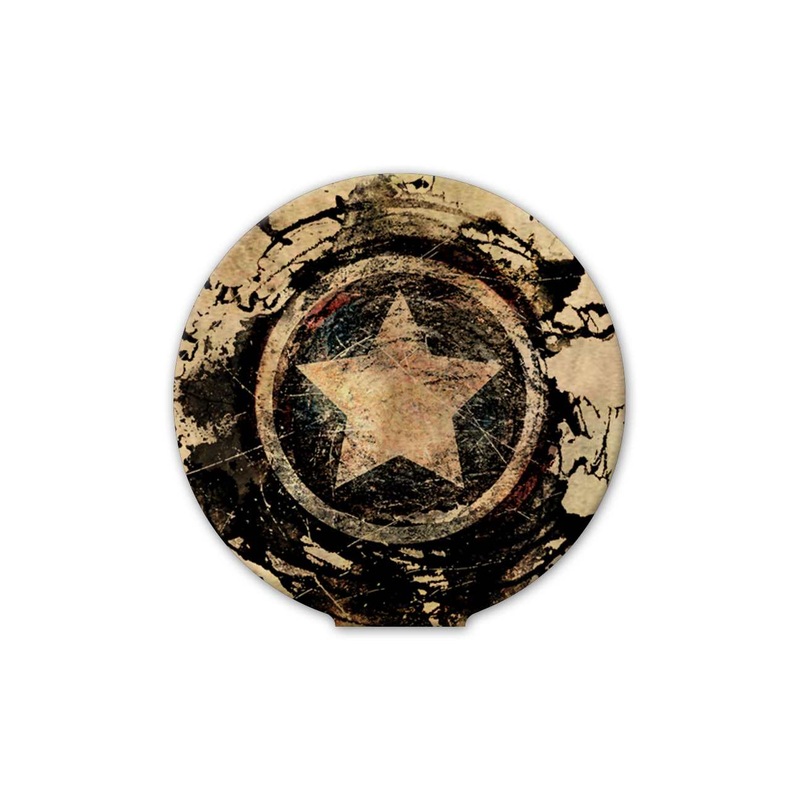 Symbolic Captain Shield - Sleeky India Sticky Pad