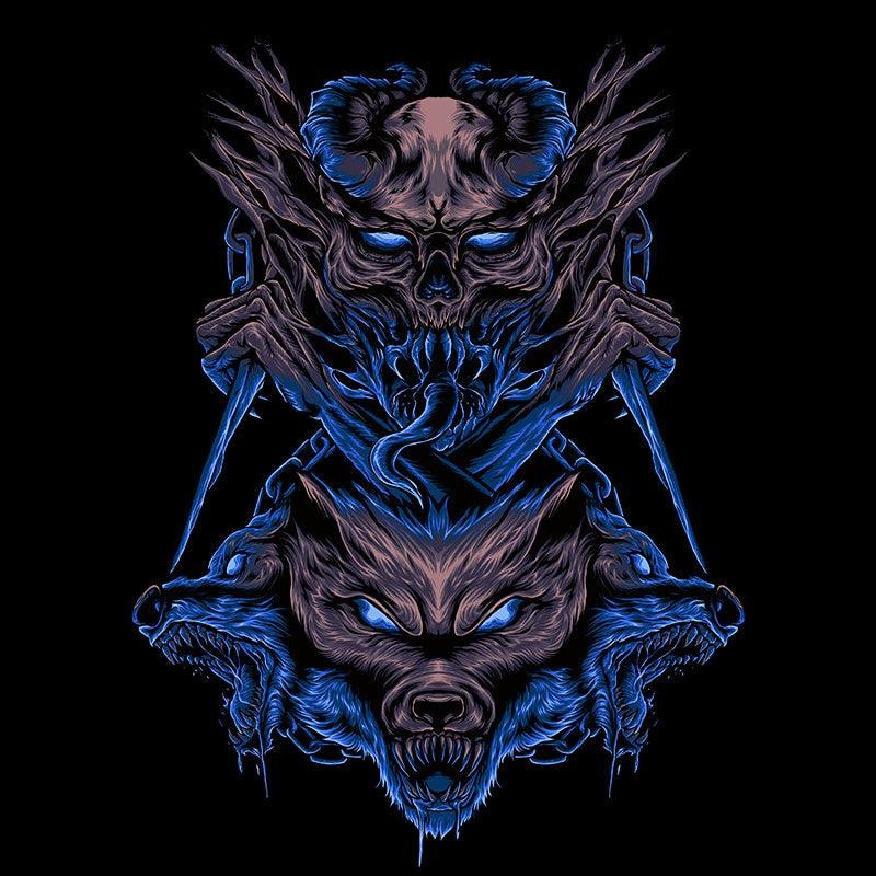 Wolf Skull Skin