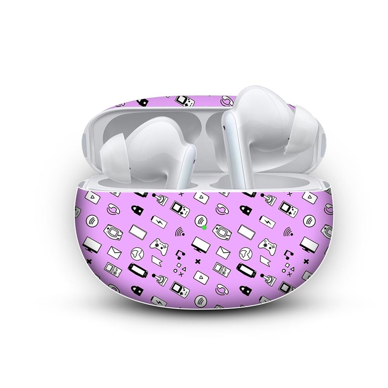 Icons Retro Lavender - Oppo Enco X Skin