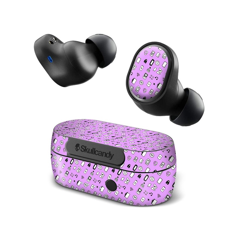 Icons Retro Lavender - Skullcandy Sesh Skin