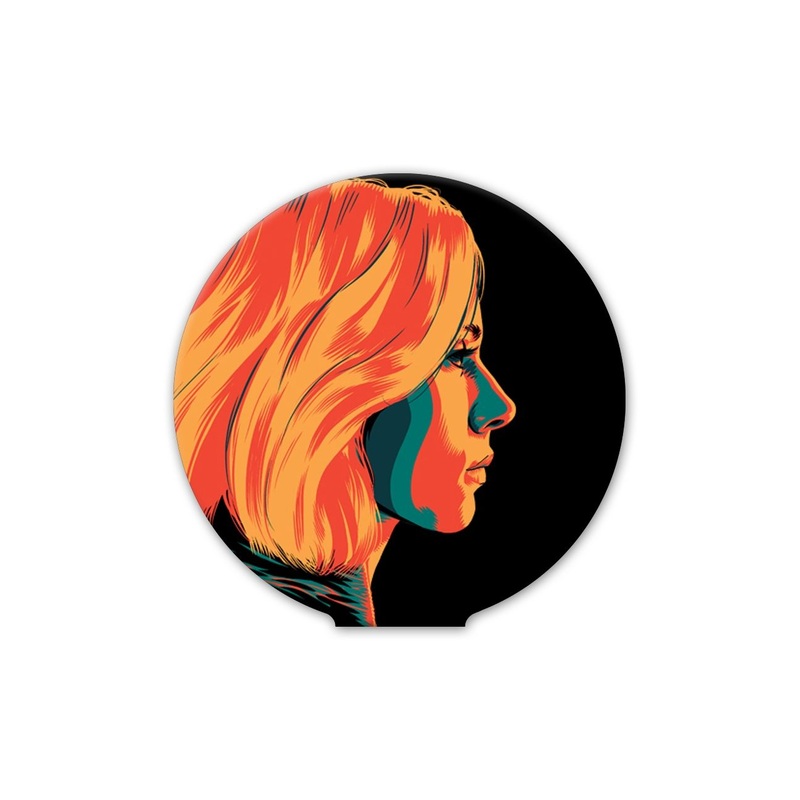 Illuminated Black Widow - Sleeky India Sticky Pad