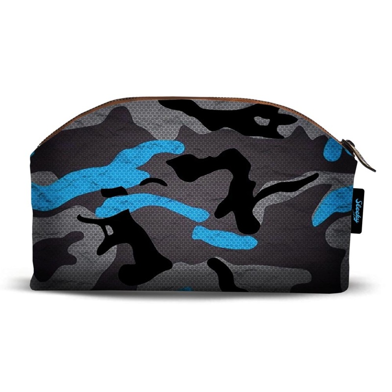 Blue Pattern Camo - Multiutility Pouch