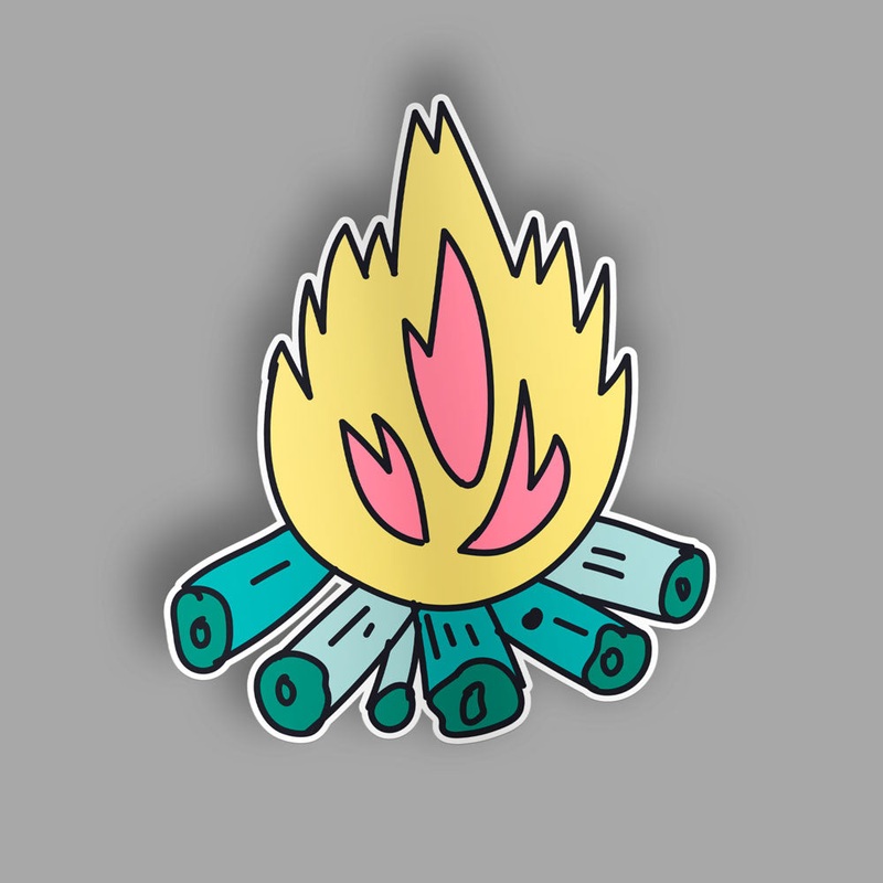 Fire - Sticker