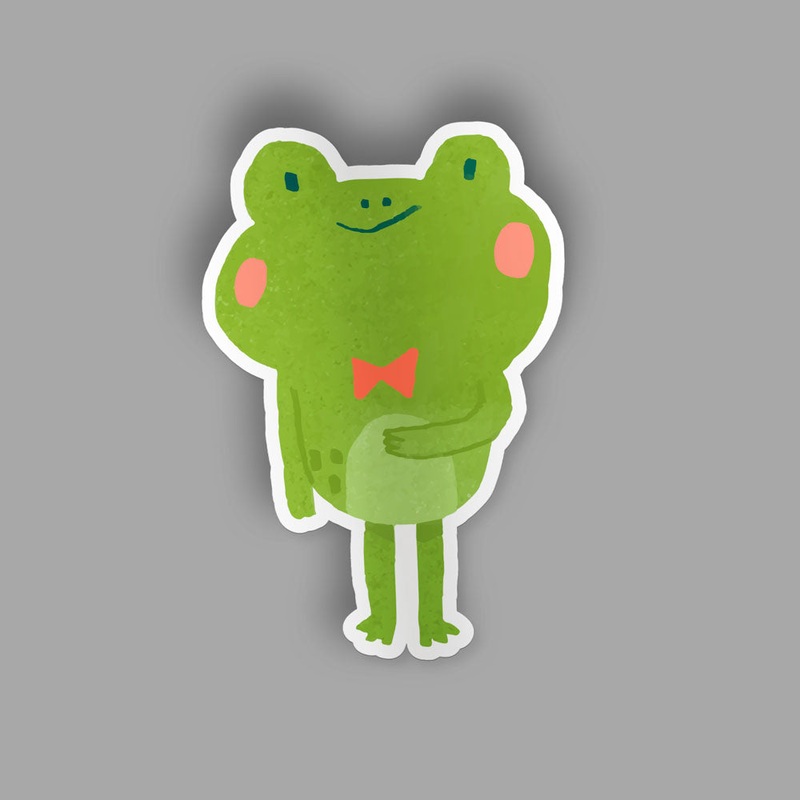 Frog - Sticker