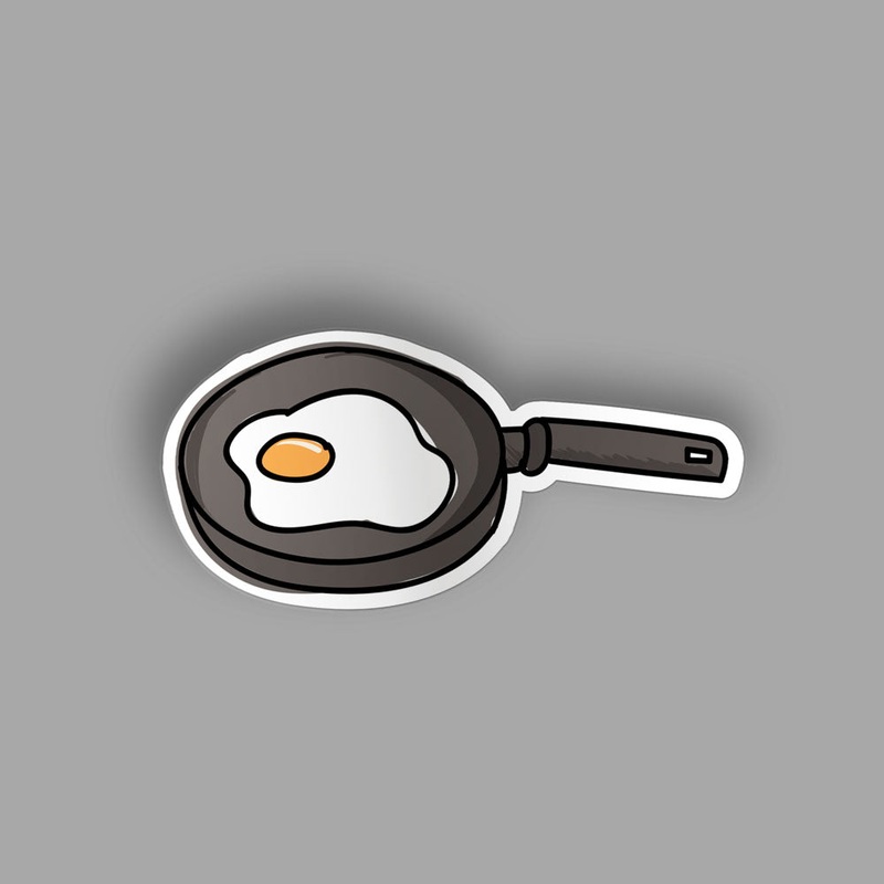 Fry Pan - Sticker
