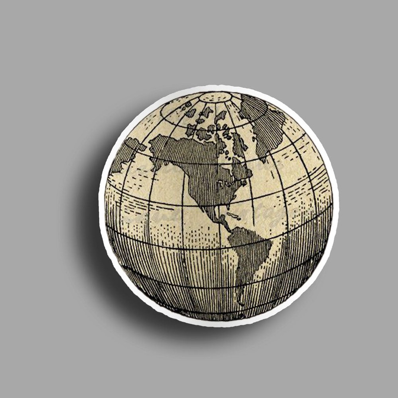 Globe - Sticker