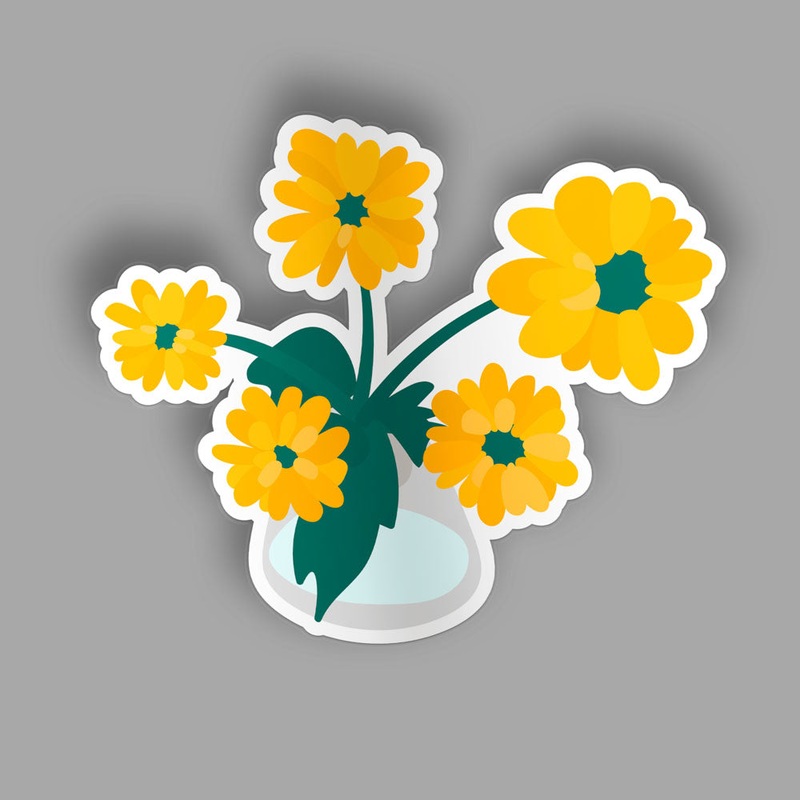 Sunflower - Sticker