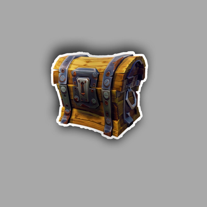 Fortnite Chest - Sticker