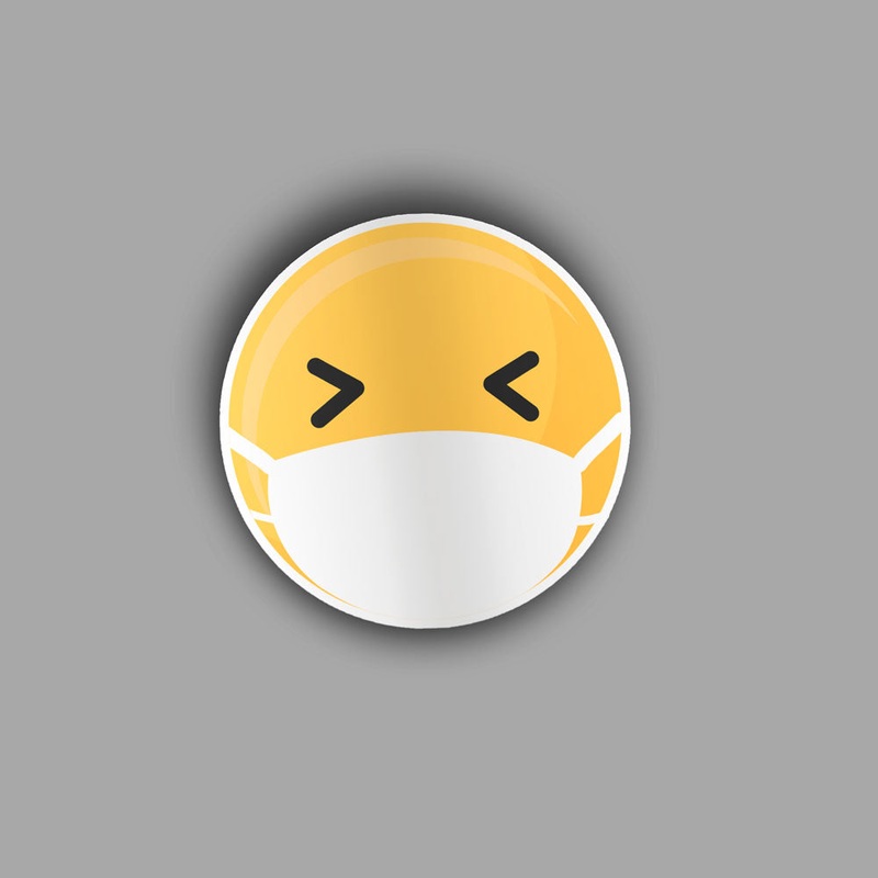Sick Emoji - Sticker