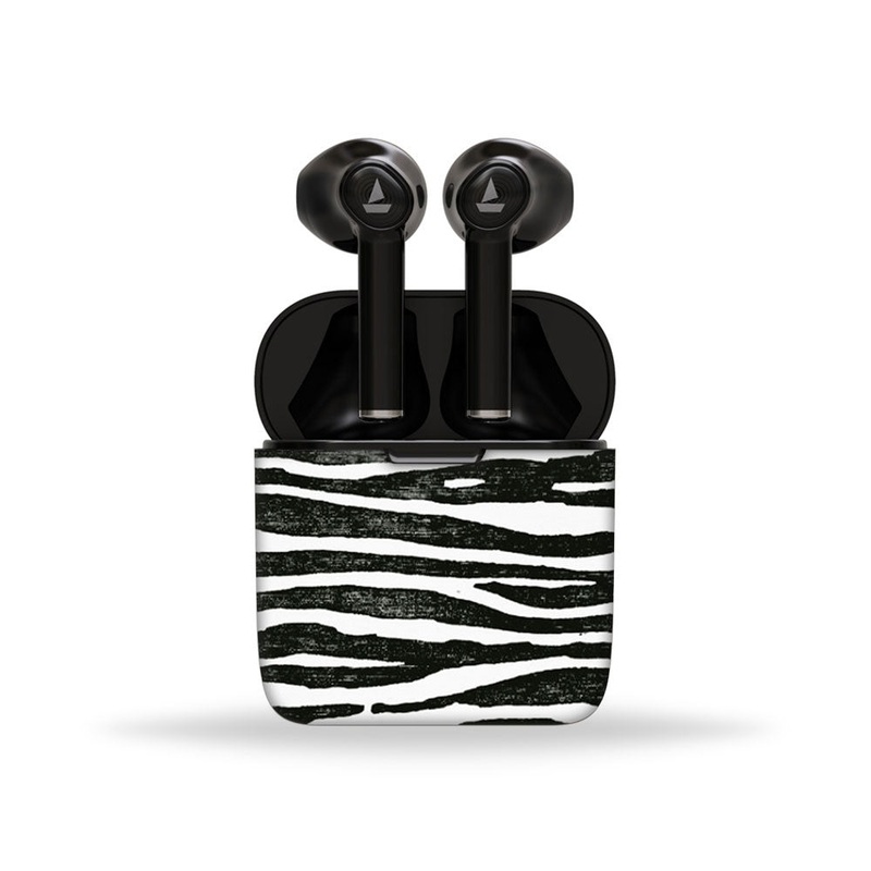 Black Waves - BoAt Airdopes Skin 131,138,141,161,281 Pro,311,383,408,441
