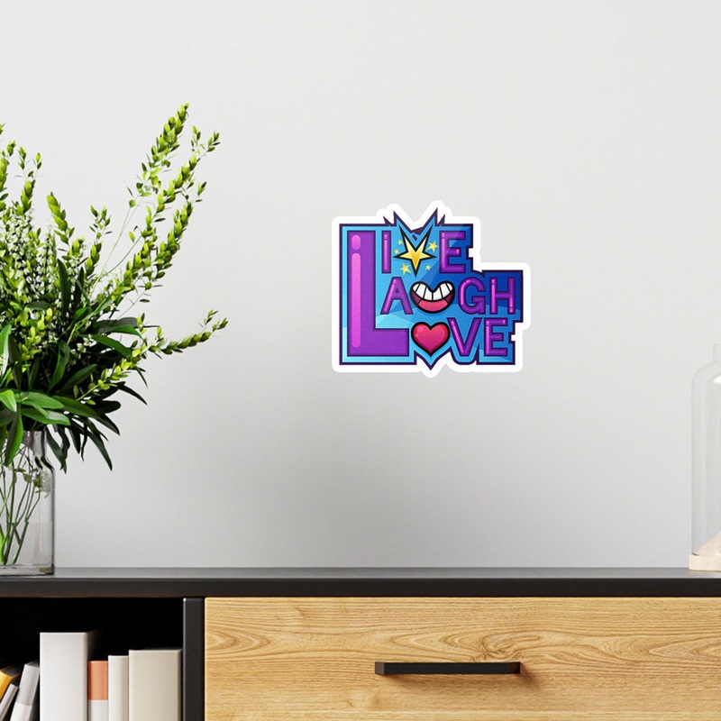Love-Live-Laugh - Wall Sticker