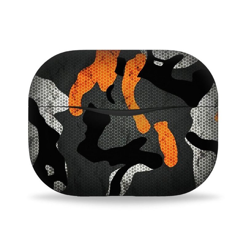 Orange Camo  - Noise Buds Solo Skin