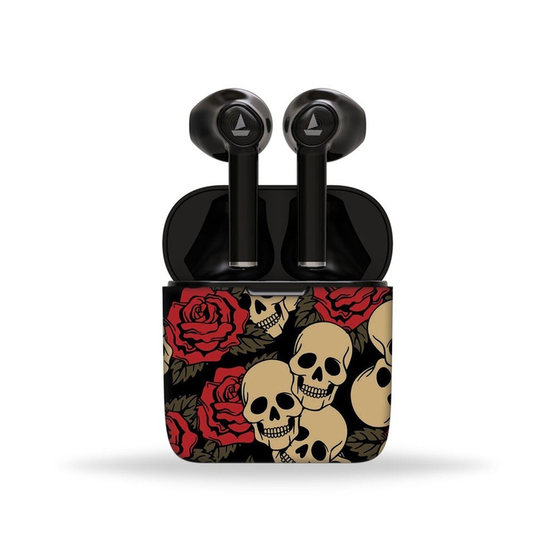 Skull Rose - BoAt Airdopes Skin 131,138,141,161,281 Pro,311,383,408,441