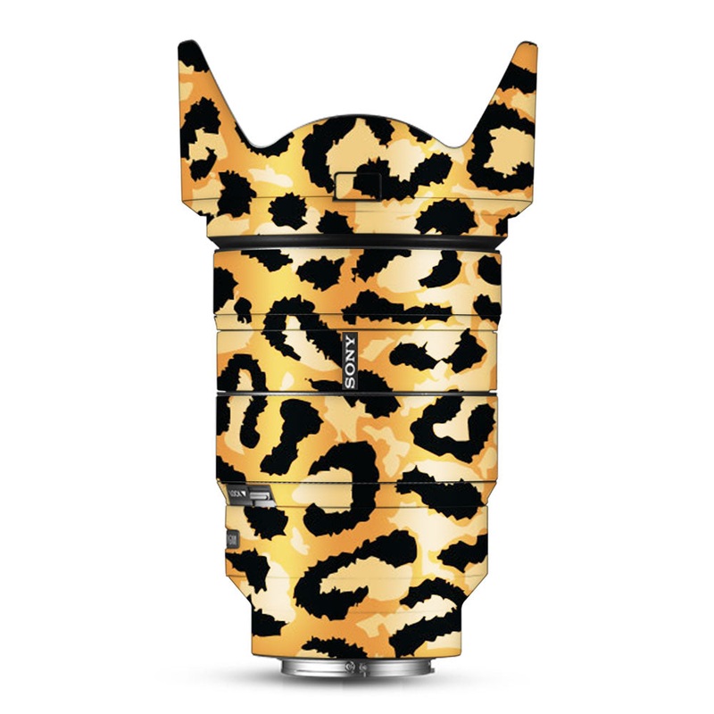 Cheetah Camo- Sony Lens Skin