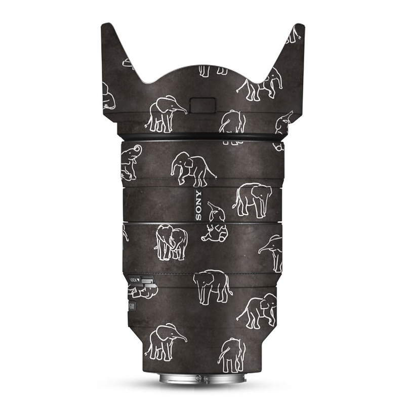 Elephant Doodle - Sony Lens Skin