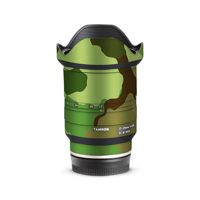 Green Seamless Camo - Tamron Lens Skin