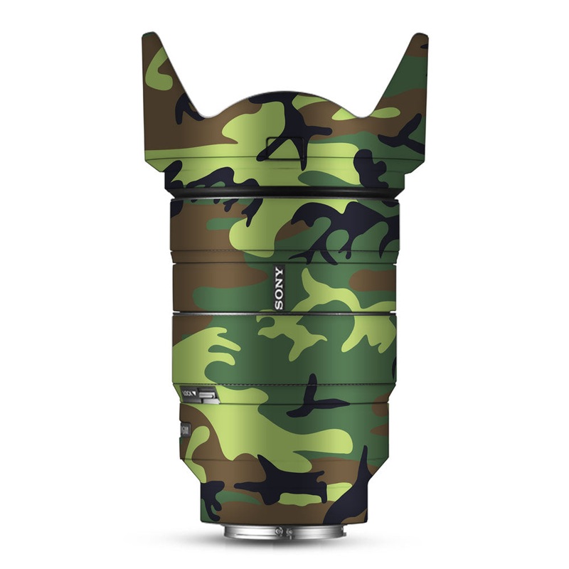 Green soldier camo - Sony Lens Skin