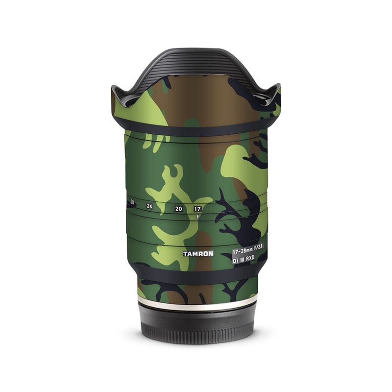 Green Solider Camo - Tamron Lens Skin