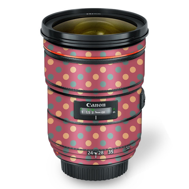 Polka Dots - Canon Lens Skin