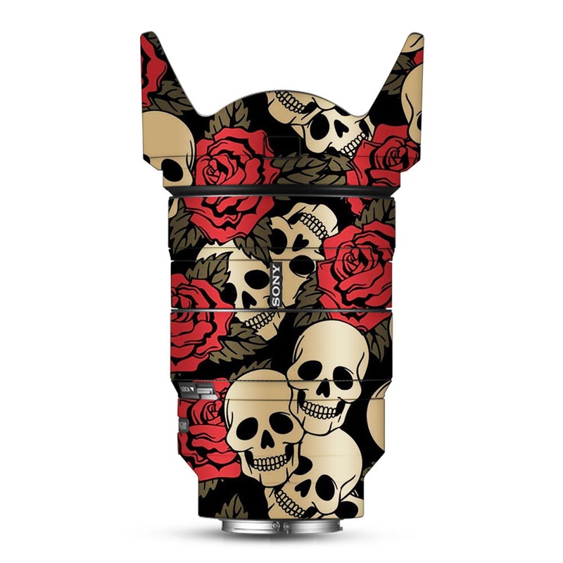 Skull Roses - Sony Lens Skin