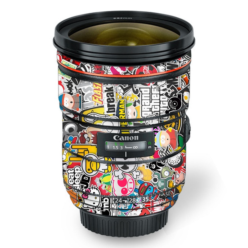 StickerArt 08 - Canon Lens Skin