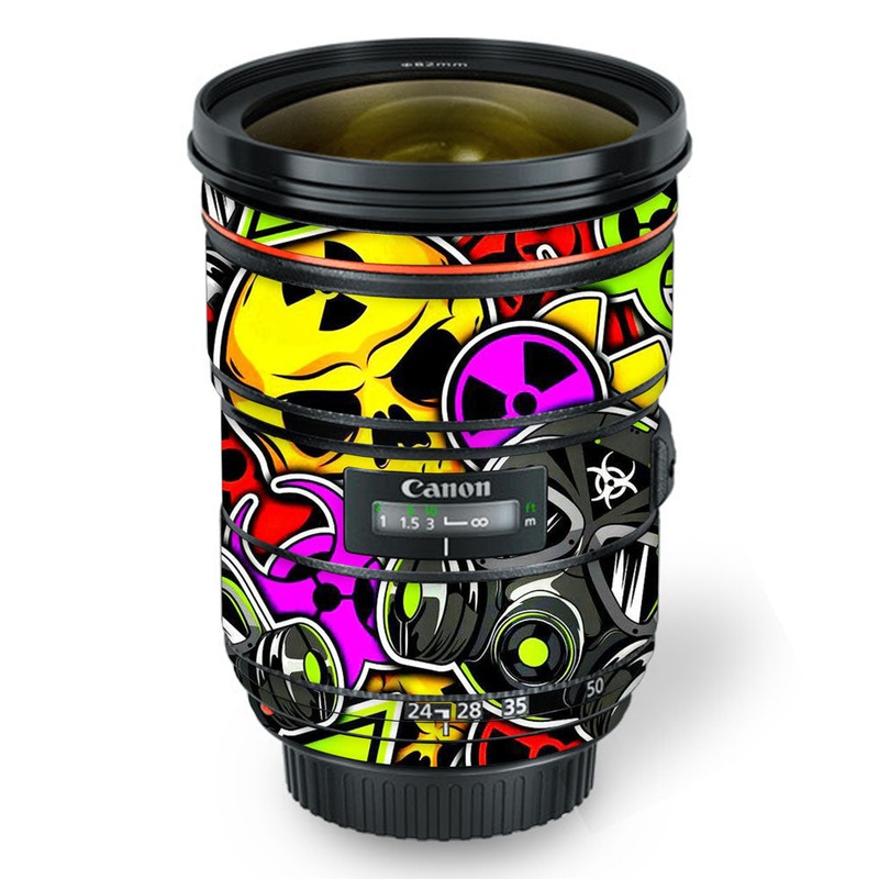 Toxic StickerArt - Canon Lens Skin