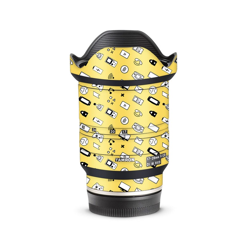 Yellow Retro - Tamron Lens Skin