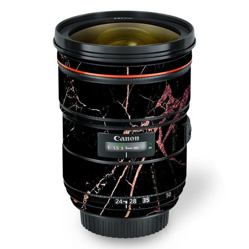 Black Marble - Canon Lens Skin