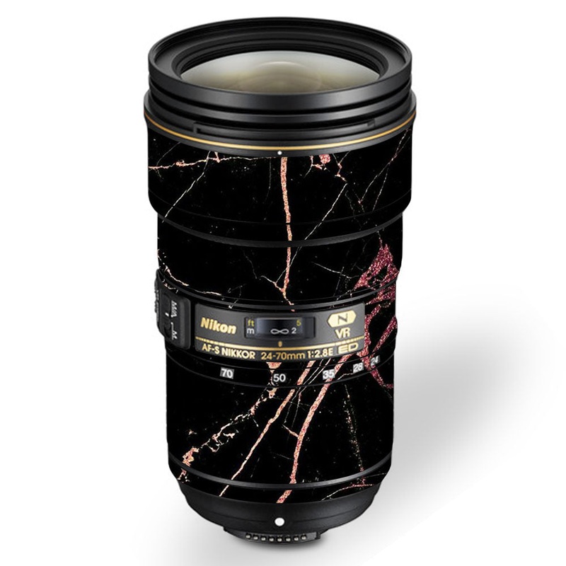 Black Marble - Nikon Lens Skin