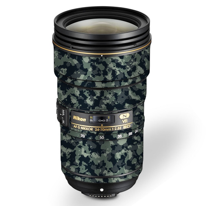 Black Tarn Camo - Nikon Lens Skin