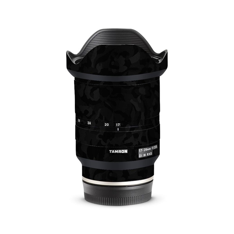 Black Textured Camo - Tamron Lens Skin