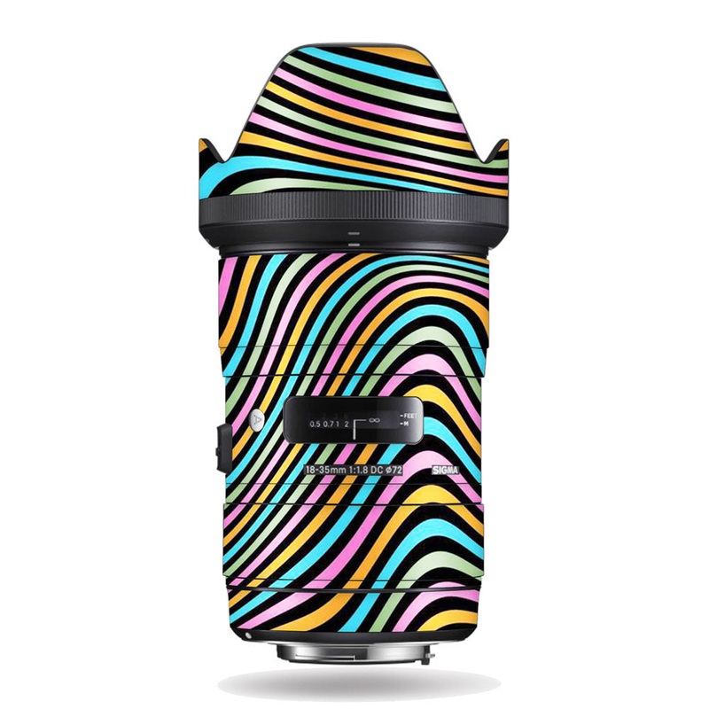Color Lines - Sigma Lens Skin