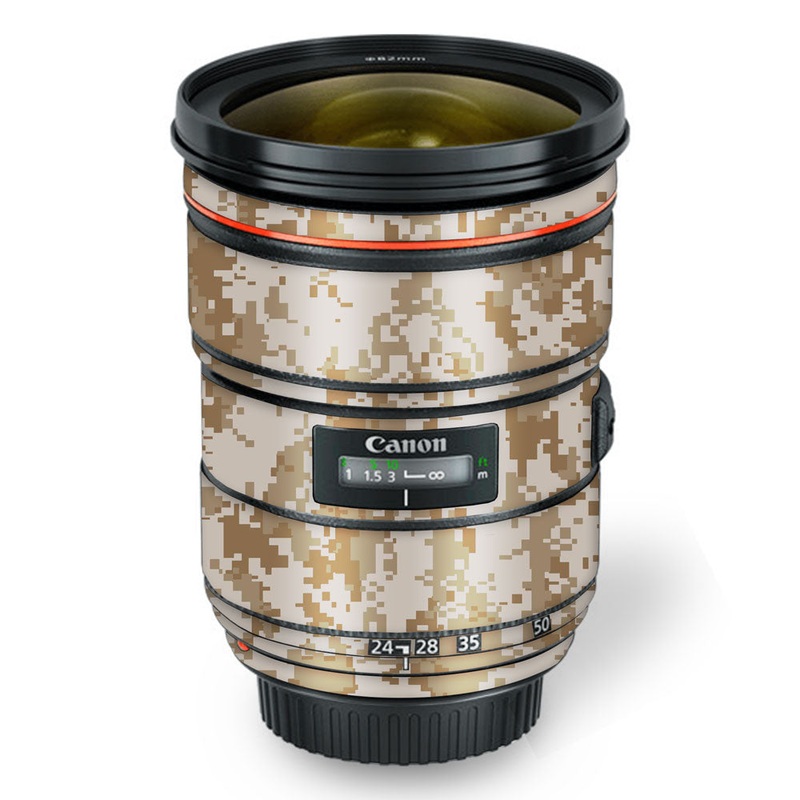 Dark Digi Brown - Canon Lens Skin