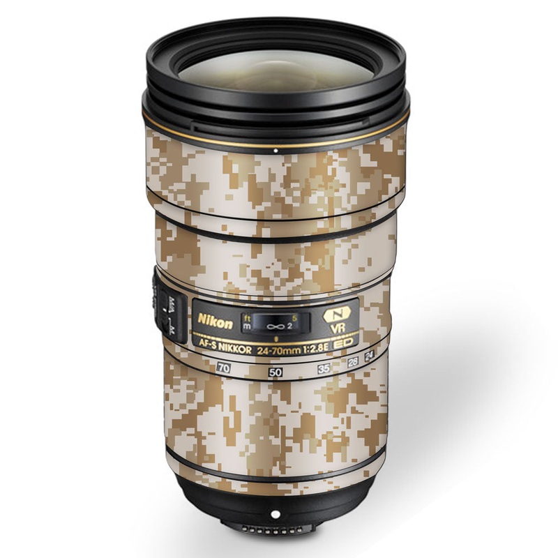 Digi Brown Camo - Nikon Lens Skin