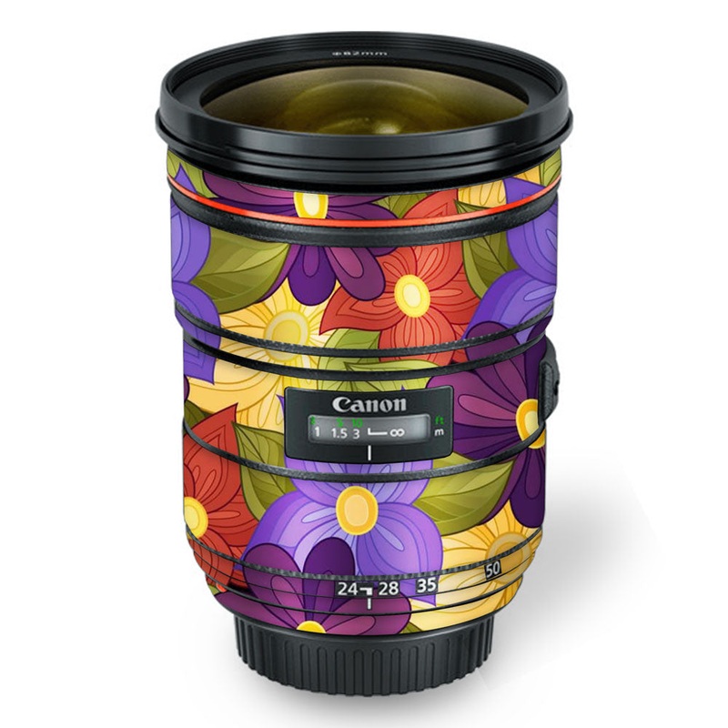 Flower Garden - Canon Lens Skin
