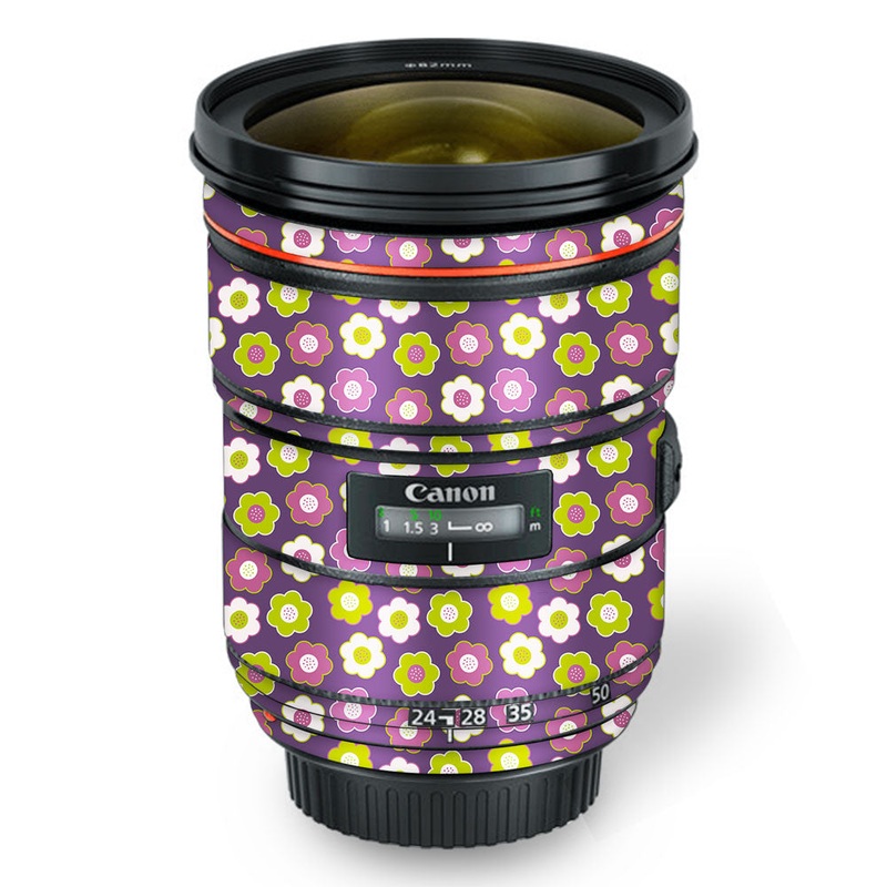Flower Iris - Canon Lens Skin